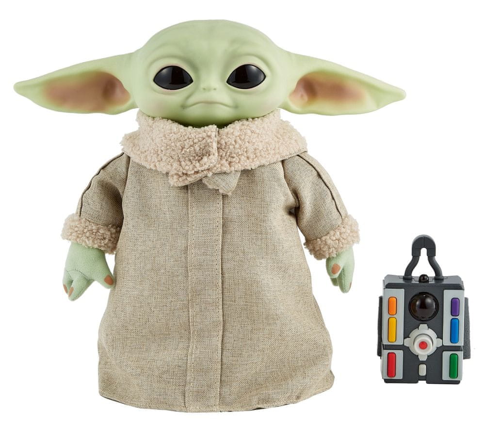 Mattel Star Wars RC plyšák Baby Yoda so zvukmi GWD87
